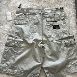 Ralph Lauren cargo shorts bought new with some discoloration on the waist band